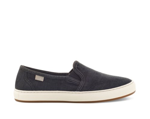 Chaussures Sanuk Avery Hemp Vegan Slip-on Femme - Noir BNKEMU172